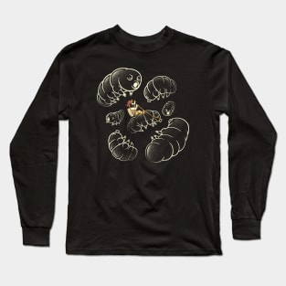 Water Bear Tardigrade Micro Cosmos by Tobe Fonseca Long Sleeve T-Shirt